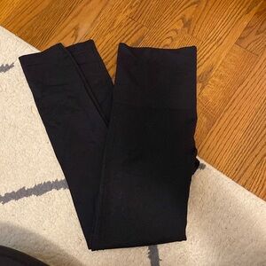 Spanx Leggings Seamless Black Shapewear